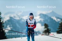 25.03.2022, Zweisimmen-Sparenmoos, Switzerland (SUI): Giuliana Werro (SUI) - Swiss Championships cross-country, skiathlon, Zweisimmen-Sparenmoos (SUI). www.nordicfocus.com. © Modica/NordicFocus. Every downloaded picture is fee-liable.