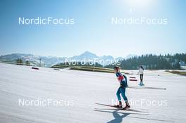 25.03.2022, Zweisimmen-Sparenmoos, Switzerland (SUI): Laurien Van Der Graaff (SUI) - Swiss Championships cross-country, skiathlon, Zweisimmen-Sparenmoos (SUI). www.nordicfocus.com. © Modica/NordicFocus. Every downloaded picture is fee-liable.