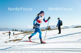 25.03.2022, Zweisimmen-Sparenmoos, Switzerland (SUI): Nadine Faehndrich (SUI) - Swiss Championships cross-country, skiathlon, Zweisimmen-Sparenmoos (SUI). www.nordicfocus.com. © Modica/NordicFocus. Every downloaded picture is fee-liable.