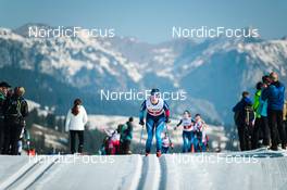 25.03.2022, Zweisimmen-Sparenmoos, Switzerland (SUI): Nadine Faehndrich (SUI) - Swiss Championships cross-country, skiathlon, Zweisimmen-Sparenmoos (SUI). www.nordicfocus.com. © Modica/NordicFocus. Every downloaded picture is fee-liable.