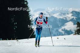 25.03.2022, Zweisimmen-Sparenmoos, Switzerland (SUI): Giuliana Werro (SUI) - Swiss Championships cross-country, skiathlon, Zweisimmen-Sparenmoos (SUI). www.nordicfocus.com. © Modica/NordicFocus. Every downloaded picture is fee-liable.