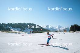 25.03.2022, Zweisimmen-Sparenmoos, Switzerland (SUI): Laurien Van Der Graaff (SUI) - Swiss Championships cross-country, skiathlon, Zweisimmen-Sparenmoos (SUI). www.nordicfocus.com. © Modica/NordicFocus. Every downloaded picture is fee-liable.