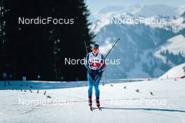 25.03.2022, Zweisimmen-Sparenmoos, Switzerland (SUI): Laurien Van Der Graaff (SUI) - Swiss Championships cross-country, skiathlon, Zweisimmen-Sparenmoos (SUI). www.nordicfocus.com. © Modica/NordicFocus. Every downloaded picture is fee-liable.