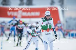 27.11.2022, Ruka, Finland (FIN): Jarl Magnus Riiber (NOR) - FIS world cup nordic combined men, mass HS142/10km, Ruka (FIN). www.nordicfocus.com. © Modica/NordicFocus. Every downloaded picture is fee-liable.