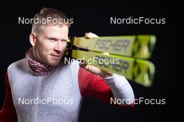 27.11.2022, Kontiolahti, Finland (FIN): Aleksandrs Patrijuks (LAT) - IBU World Cup Biathlon, photoshooting, Kontiolahti (FIN). www.nordicfocus.com. © Manzoni/NordicFocus. Every downloaded picture is fee-liable.