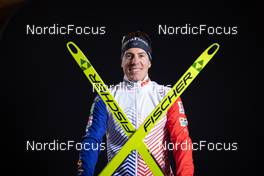 30.11.2022, Kontiolahti, Finland (FIN): Quentin Fillon Maillet (FRA) - IBU World Cup Biathlon, photoshooting, Kontiolahti (FIN). www.nordicfocus.com. © Manzoni/NordicFocus. Every downloaded picture is fee-liable.