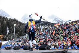 21.01.2023, Antholz, Italy (ITA): Johannes Thingnes Boe (NOR) - IBU World Cup Biathlon, pursuit men, Antholz (ITA). www.nordicfocus.com. © Manzoni/NordicFocus. Every downloaded picture is fee-liable.