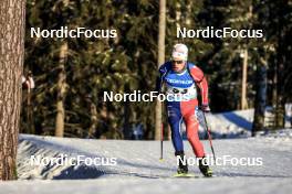 09.03.2023, Oestersund, Sweden, (SWE): Oscar Lombardot (FRA) - IBU World Cup Biathlon, individual men, Oestersund (SWE). www.nordicfocus.com. © Manzoni/NordicFocus. Every downloaded picture is fee-liable.