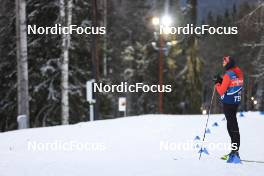 08.03.2023, Oestersund, Sweden, (SWE): Kein Einaste (EST), coach Team Switzerland - IBU World Cup Biathlon, training, Oestersund (SWE). www.nordicfocus.com. © Manzoni/NordicFocus. Every downloaded picture is fee-liable.