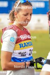 04.08.2023, Sandnes, Norway (NOR): Franziska Preuss (GER) - BLINK23 Festival Biathlon - Sandnes (NOR). www.nordicfocus.com. © Manzoni/NordicFocus. Every downloaded picture is fee-liable.