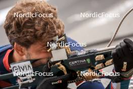 05.08.2023, Sandnes, Norway (NOR): Sturla Holm Laegreid (NOR) - BLINK23 Festival Biathlon - Sandnes (NOR). www.nordicfocus.com. © Manzoni/NordicFocus. Every downloaded picture is fee-liable.