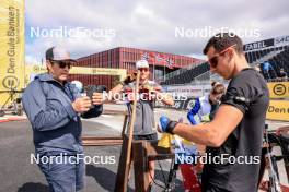 04.08.2023, Sandnes, Norway (NOR): Quentin Fillon Maillet (FRA) - BLINK23 Festival Biathlon - Sandnes (NOR). www.nordicfocus.com. © Manzoni/NordicFocus. Every downloaded picture is fee-liable.