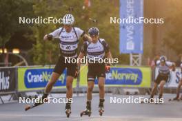 05.08.2023, Sandnes, Norway (NOR): Martin Nevland (NOR) - BLINK23 Festival Biathlon - Sandnes (NOR). www.nordicfocus.com. © Manzoni/NordicFocus. Every downloaded picture is fee-liable.