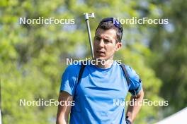 30.05.2023, Col Bayard, France (FRA): Quentin Fillon Maillet (FRA) - Biathlon summer training, Col Bayard (FRA). www.nordicfocus.com. © Thibaut/NordicFocus. Every downloaded picture is fee-liable.