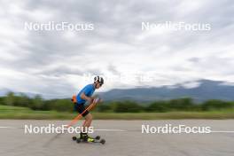 31.05.2023, Col Bayard, France (FRA): Quentin Fillon Maillet (FRA) - Biathlon summer training, Col Bayard (FRA). www.nordicfocus.com. © Thibaut/NordicFocus. Every downloaded picture is fee-liable.