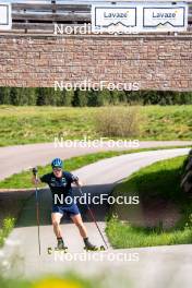 08.06.2023, Lavaze, Italy (ITA): Johannes Lukas (GER) - Biathlon summer training, Lavaze (ITA). www.nordicfocus.com. © Barbieri/NordicFocus. Every downloaded picture is fee-liable.