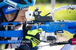 06.10.2023, Lavaze (ITA):  Franziska Preuss (GER) - Biathlon summer training, Lavaze (ITA). www.nordicfocus.com. © Vanzetta/NordicFocus. Every downloaded picture is fee-liable.