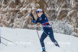 03.11.2023, Bessans, France (FRA): Gilonne Guigonnat (FRA) - Biathlon training, Bessans (FRA). www.nordicfocus.com. © Authamayou/NordicFocus. Every downloaded picture is fee-liable.