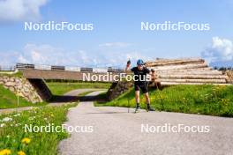 08.06.2023, Lavaze, Italy (ITA): Jesper Nelin (SWE) - Biathlon summer training, Lavaze (ITA). www.nordicfocus.com. © Barbieri/NordicFocus. Every downloaded picture is fee-liable.