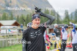 23.09.2023, Bessans, France (FRA): Eric Perrot - Biathlon training, Bessans (FRA). www.nordicfocus.com. © Authamayou/NordicFocus. Every downloaded picture is fee-liable.