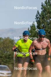 3.09.2023, Font-Romeu, France (FRA): Anton Ivarsson - Biathlon training, Font-Romeu (FRA). www.nordicfocus.com. © Authamayou/NordicFocus. Every downloaded picture is fee-liable.