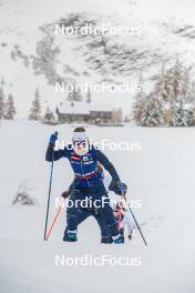 03.11.2023, Bessans, France (FRA): Gilonne Guigonnat (FRA) - Biathlon training, Bessans (FRA). www.nordicfocus.com. © Authamayou/NordicFocus. Every downloaded picture is fee-liable.