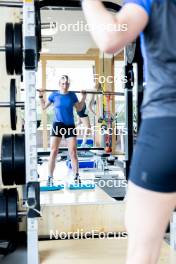 19.05.2023, Lenzerheide, Switzerland (SUI): Lydia Hiernickel (SUI) - Biathlon summer training, Lenzerheide (SUI). www.nordicfocus.com. © Manzoni/NordicFocus. Every downloaded picture is fee-liable.