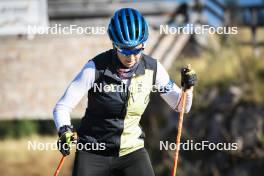 06.10.2023, Lavaze (ITA):  Franziska Preuss (GER) - Biathlon summer training, Lavaze (ITA). www.nordicfocus.com. © Vanzetta/NordicFocus. Every downloaded picture is fee-liable.