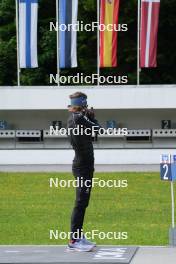 04.06.2023, Ruhpolding, Germany (GER): Jeremy Finello (SUI) - Biathlon summer training, Ruhpolding (GER). www.nordicfocus.com. © Reiter/NordicFocus. Every downloaded picture is fee-liable.