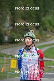 23.09.2023, Bessans, France (FRA): Justine Braisaz-Bouchet (FRA) - Biathlon training, Bessans (FRA). www.nordicfocus.com. © Authamayou/NordicFocus. Every downloaded picture is fee-liable.