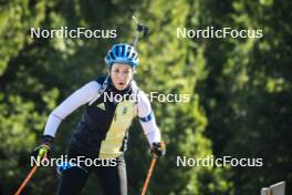 06.10.2023, Lavaze (ITA):  Franziska Preuss (GER) - Biathlon summer training, Lavaze (ITA). www.nordicfocus.com. © Vanzetta/NordicFocus. Every downloaded picture is fee-liable.