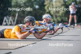 23.08.2023, Font-Romeu, France (FRA): Emilien Claude (FRA) - Biathlon training, Font-Romeu (FRA). www.nordicfocus.com. © Authamayou/NordicFocus. Every downloaded picture is fee-liable.