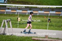 01.06.2023, La Feclaz, France (FRA): Sophie Chauveau (FRA) - Biathlon summer training, La Feclaz (FRA). www.nordicfocus.com. © Joly/NordicFocus. Every downloaded picture is fee-liable.