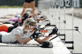 12.06.2023, Forni Avoltri, Italy (ITA): Hannah Auchentaller (ITA) - Biathlon summer training, Forni Avoltri (ITA). www.nordicfocus.com. © Del Fabbro/NordicFocus. Every downloaded picture is fee-liable.