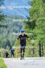 22.09.2023, Bessans, France (FRA): Oscar Lombardot (FRA) - Biathlon training, Bessans (FRA). www.nordicfocus.com. © Authamayou/NordicFocus. Every downloaded picture is fee-liable.