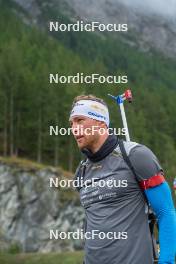 23.09.2023, Bessans, France (FRA): Emilien Claude (FRA) - Biathlon training, Bessans (FRA). www.nordicfocus.com. © Authamayou/NordicFocus. Every downloaded picture is fee-liable.