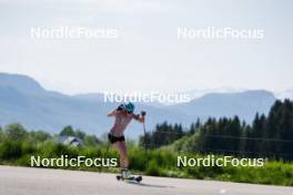 01.06.2023, La Feclaz, France (FRA): Paula Botet (FRA) - Biathlon summer training, La Feclaz (FRA). www.nordicfocus.com. © Joly/NordicFocus. Every downloaded picture is fee-liable.