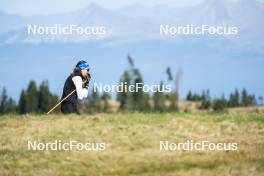 06.10.2023, Lavaze (ITA):  Franziska Preuss (GER) - Biathlon summer training, Lavaze (ITA). www.nordicfocus.com. © Vanzetta/NordicFocus. Every downloaded picture is fee-liable.