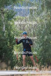 3.09.2023, Font-Romeu, France (FRA): Anton Ivarsson - Biathlon training, Font-Romeu (FRA). www.nordicfocus.com. © Authamayou/NordicFocus. Every downloaded picture is fee-liable.