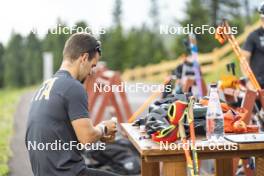 23.06.2023, Lavaze, Italy (ITA): Braunhofer Patrick (ITA) - Biathlon summer training, Lavaze (ITA). www.nordicfocus.com. © Vanzetta/NordicFocus. Every downloaded picture is fee-liable.