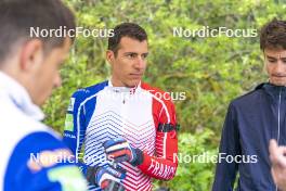 31.05.2023, Col Bayard, France (FRA): Quentin Fillon Maillet (FRA) - Biathlon summer training, Col Bayard (FRA). www.nordicfocus.com. © Thibaut/NordicFocus. Every downloaded picture is fee-liable.