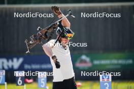 03.06.2023, Ruhpolding, Germany (GER): Dajan Danuser (SUI) - Biathlon summer training, Ruhpolding (GER). www.nordicfocus.com. © Reiter/NordicFocus. Every downloaded picture is fee-liable.