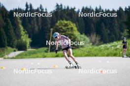 01.06.2023, La Feclaz, France (FRA): Paula Botet (FRA) - Biathlon summer training, La Feclaz (FRA). www.nordicfocus.com. © Joly/NordicFocus. Every downloaded picture is fee-liable.