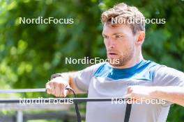 30.05.2023, Col Bayard, France (FRA): Emilien Claude (FRA) - Biathlon summer training, Col Bayard (FRA). www.nordicfocus.com. © Thibaut/NordicFocus. Every downloaded picture is fee-liable.