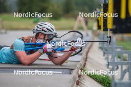 21.09.2023, Bessans, France (FRA): Fabien Claude (FRA) - Biathlon training, Bessans (FRA). www.nordicfocus.com. © Authamayou/NordicFocus. Every downloaded picture is fee-liable.