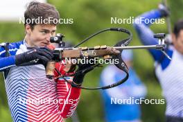 31.05.2023, Col Bayard, France (FRA): Eric Perrot (FRA) - Biathlon summer training, Col Bayard (FRA). www.nordicfocus.com. © Thibaut/NordicFocus. Every downloaded picture is fee-liable.