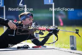 03.06.2023, Ruhpolding, Germany (GER): Jeremy Finello (SUI) - Biathlon summer training, Ruhpolding (GER). www.nordicfocus.com. © Reiter/NordicFocus. Every downloaded picture is fee-liable.