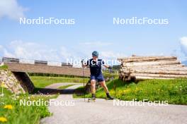 08.06.2023, Lavaze, Italy (ITA): Johannes Lukas (GER) - Biathlon summer training, Lavaze (ITA). www.nordicfocus.com. © Barbieri/NordicFocus. Every downloaded picture is fee-liable.