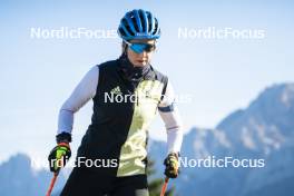 06.10.2023, Lavaze (ITA):  Franziska Preuss (GER) - Biathlon summer training, Lavaze (ITA). www.nordicfocus.com. © Vanzetta/NordicFocus. Every downloaded picture is fee-liable.