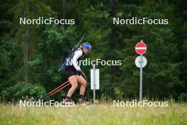 23 06.2023, Ruhpolding, Germany (GER)): Franziska Preuss (GER) - Biathlon summer training, Ruhpolding (GER). www.nordicfocus.com. © Reiter/NordicFocus. Every downloaded picture is fee-liable.